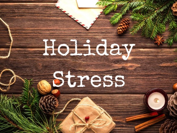 Even a joyous holiday season can cause stress for most Americans